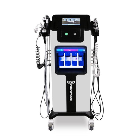 Machine multifonctionnel de nettoyage par ultrasons facial d'oxygène